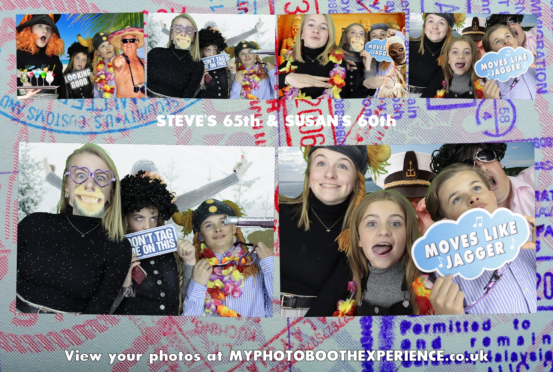 Steve's 65th & Susan 60th Birthday | View more photos from the event at gallery.myphotoboothexperience.co.uk/u/MyPhotoBoothExperienceLtd/Steves-65th-Susan-60th-Birthday